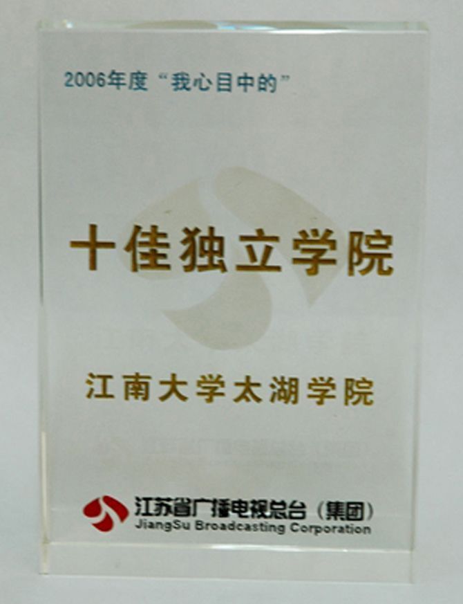 2006年度“我心目中的”十佳独立学院