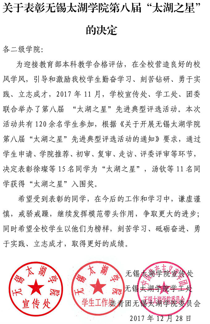 无锡太湖学院第八届太湖之星表彰决定-1.jpg
